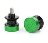 Motorbike Swingarm Spools Slider For Suzuki For B-KING 1300 DL650 DL1000 For V-Strom 650 1000 SV650 M8 Stand Bobbins Modifications(Type B green)