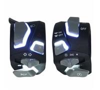 Motorbike Switches 7/8'' 22mm Motorcycle Handlebar Switch Headlight Warning Light Turn Flash Signal Horn Start Kill Button With Motorbike Kill Switch(D)