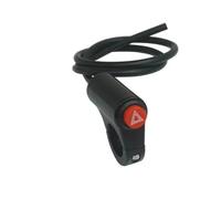 Motorbike Switches Motorcycle Warning Light Flash Switch AccessoriesSwitch Button Double Emergency Signal Motorbike Kill Switch
