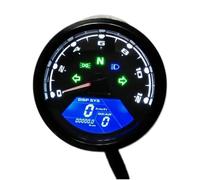 Motorbike Tachometer 12000 RMP kmh/mph Universal Digital Odometer Tachometer Gear indicator Motorcycle For ATV