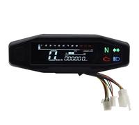 Motorbike Tachometer Motorcycle Tachometer Oil Gauge Universal Digital Meters Instrument Cluster Turn Signal Light Indicator