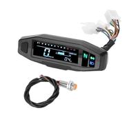 Motorbike Tachometer Universal Motorcycle Digital Gauge Tachometer Odometer Multi-Function Indicator Light