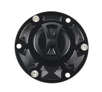 Motorbike Tank Caps Compatible With Triumph For Speed For Triple 1050 2005 2006 2007 2008 2009 2010 Motorcycle Fuel Gas Tank Cap Cover(Black)