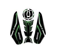 Motorbike Tank Pad For KA&WASAKI NI&NJA 500 NINJA500 Z500 2024 3D Gel Resin Sticker Kit Motorcycle Oil Side Tank Pad Protective Stickers