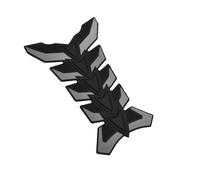 Motorbike Tank Pads for Ducati for 1100 for S Motorcycle Fuel Tank Sticker 3D Stereo Rubber Tank Protector(Dark Grey)