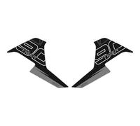 Motorbike Tank Sticker Compatible With Triumph For Tiger 900 For Rally Pro 2024-2026 3D Carbon Fiber Motorcycle Fuel Pad Cover Grip Traction Decal Waterproof(D)