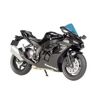 Motorbike Toy 1:12 For Kawasaki Ninja ZX-10R Alloy Motorcycle Model Metal Toys Cross-country Racing Toy Car Gifts Model Vehicle(Black)