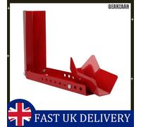 Motorbike Transport Paddock Stand Front Tire Chocks Self-Locking Red Heavy Duty