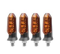 Motorbike Turning Indicators For 8mm Motorcycle LED Turn Signal Lights Amber Flashing Light Blinker Turn Signal Lamp 12V Moto Indicator Lamp Accessories