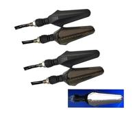 Motorbike Turning Indicators For Motorcycle Turn Signals 12 Light Flowing Water Blinker Flashing Indicator RedTail Stop Signal White Daytime Running Lights