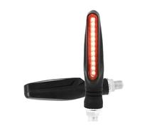 Motorbike Turning Indicators Motorcycle 24 High Bright Turn Signal Indicator Light Front Rear White Day Running Light Flowing Red Green Brake Lamps