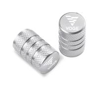 Motorbike valve core caps For Loncin Voge 200AC 300AC 300R 500DS 500R 650DS ER10 2PCS Aluminum Motorcycle Tyre Valve Cap Dustproof Universal(WW-6)