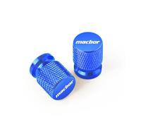 Motorbike valve core caps For Macbor Montana XR1 XR5 500 Rockster Flat 125 Eight Mile 500 2PCS Motorcycle CNC Aluminum Tire Valve Air Port Stem Cover Cap(Ww-5)