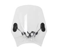 Motorbike Wind Deflector Compatible With CB650F 2017-2018 For CB650R Neo Sports For Cafe 2019-2024 Motorcycle Double Bubble Screen For Sport Windscreen Windshield Accessories(Transparent)