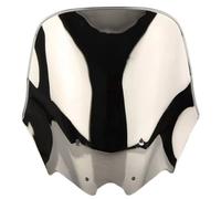 Motorbike Wind Deflector Compatible With NC700 For NC750 For NC700S For NC750S 2010 2011 2012 2013 2014 Motorcycle Windscreen Covers Screen Motorbikes Deflector Windshield(Silver)