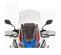 Motorbike Wind Deflector For Africa For Dual For Cylinder For CRF1100 CRF1000 Crf-1000ADV Modified With High Windshield Front Windshield Accessories Windscreen Deflectors(New Transparency 57)