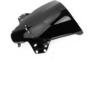 Motorbike Wind Deflector For CBR250R MC41 For CBR 250 R 2010 2011 2012 2013 Motorcycle ABS Plastic Windshield Screen Protector Double Bubble Motorcycle Windshield Windscreen(Black)