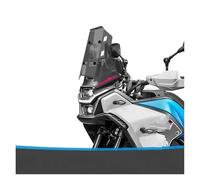 Motorbike Wind Deflector For CFMOTO For 450MT 450mt 2024 Windshield Front Windshield 450 MT Raised Windshield Style/deepened Style/competition Style Windscreen Deflectors(C Grey 33cm)