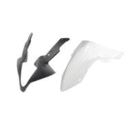 Motorbike Wind Deflector For CFMOTO For 450SR Front Face Integrated Windshield 1-Piece Aerodynamic Motorcycle Accessories Windshield Windscreen Deflectors(Matte black D)