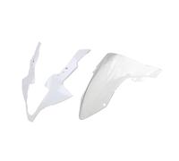 Motorbike Wind Deflector For CFMOTO For 450SR Front Face Integrated Windshield 1-Piece Aerodynamic Motorcycle Accessories Windshield Windscreen Deflectors(White bracket D)