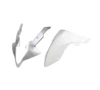 Motorbike Wind Deflector For CFMOTO For 450SR Front Face Integrated Windshield 1-Piece Aerodynamic Motorcycle Accessories Windshield Windscreen Deflectors(Silvery bracket D)