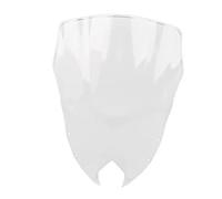 Motorbike Wind Deflector For FZS600 For FZ6R For FZ6-R For FZ-6R 2009 2010 2011 2012 2013 2014 2015 Windscreen Screen Wind Deflectors Double Bubble Windshield Windshield(Clear)