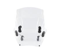 Motorbike Wind Deflector For Kawasaki For ER-6N 2009-2010 Deflector Windscreen Motorcycle Windshield Up&Down Adjustable(Transparent)