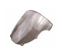 Motorbike Wind Deflector For Kawasaki For Ninja For ZX636 ZX6R 636 2003 2004 ZX 6R Black Windshield WindScreen Double Bubble Motorcycle Screen Windscreen Deflectors(Smoke)