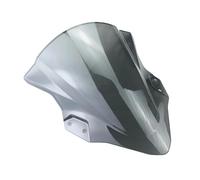 Motorbike Wind Deflector For Kawasaki For NINJA400 For Ninja 400 EX400 2018 2019 Years Windshield Deflector Seven Colors Of The New Windshield Are Suitable Windscreen Deflectors(Grey)