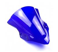 Motorbike Wind Deflector For Kawasaki For NINJA400 For Ninja 400 EX400 2018 2019 Years Windshield Deflector Seven Colors Of The New Windshield Are Suitable Windscreen Deflectors(Blue)