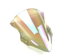 Motorbike Wind Deflector For Kawasaki For NINJA400 For Ninja 400 EX400 2018 2019 Years Windshield Deflector Seven Colors Of The New Windshield Are Suitable Windscreen Deflectors(Clear iruidium)