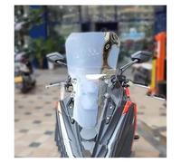 Motorbike Wind Deflector For Kymco For Xciting For S350 For Dtx360 Xciting S 350 Windscreen Windshield Fairing Motorcycle Wind Deflector Black Clear Height Windscreen Deflectors(Transparent 60CM)