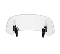 Motorbike Wind Deflector For NC750X For NC750S For NC700X For NC700S For Integra 750 For CTX700 Universal Motorcycle Windshield Adjustable Spoiler Motorcycle Windscreen(Large Clear A)