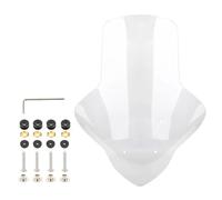 Motorbike Wind Deflector For NMAX 155 20-24 ABS Plastic Motorcycles Modified Parts Rain Protection Windshield Raised Front Windscreen(Clear)