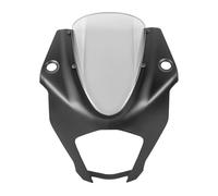 Motorbike Wind Deflector For RC390 For RC 390 2022 2023 Headlamp Front Cowl Fairing Air Deflector Visor Motorcycle Headlight Cover Windscreen Windshield Windscreen Deflectors(MBK-Clear)