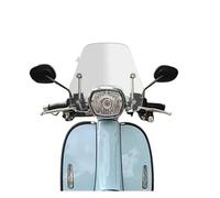 Motorbike Wind Deflector For Royal For Alloy For GP150 RA150 GP125 Transparent Gray 33CM Transparent Motorcycle Windshield Windscreen Front Glass Windscreen Deflectors(Clear)