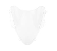 Motorbike Wind Deflector For Suzuki For GSXR600 For GSX-R750 K4 2004 2005 Motorcycle Double Bubble Windshield Deflector Protector Wind Screen Motorcycle Windshield Windscreen(Clear)