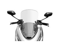 Motorbike Wind Deflector For Suzuki For Haojue For UHR150 Uhr150 Front Windshield Motorcycle Heightened Front Windshield Modified Accessories Chest Protector Windscreen Deflectors(A Transparent 52CM)