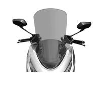 Motorbike Wind Deflector For Suzuki For Haojue For UHR150 Uhr150 Front Windshield Motorcycle Heightened Front Windshield Modified Accessories Chest Protector Windscreen Deflectors(B Grey 62cm)