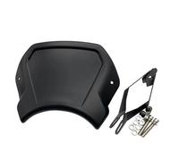 Motorbike Wind Deflector For XSR700 2016-2022 Motorcycle Windshield Frontal Plate Replacement Windscreen Front Flyscreens(Black)