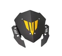 Motorbike Wind Deflector For Yamaha MT15 MT125 2018-2022 Motorcycle Front Windshield Modified Deflector Suitable(Golden)