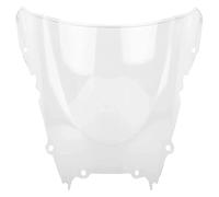 Motorbike Wind Deflector For YZ600 For YZFR6 YZF 600 R6 1998 1999 2000 2001 2002 Black White Motorcycl Windshield WindScreen Screen Windscreen Deflectors(White)