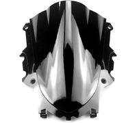 Motorbike Wind Deflector For YZF For R3 For R25 2019 2020 2021 2022 2023 Windshield Windscreen ABS Windscreen Double Bubble(Black)