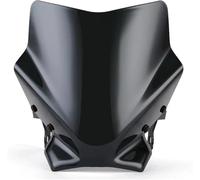 Motorbike Wind deflector Motorcycle Deflector Front Windshield for Ducati 821 1200(Black)