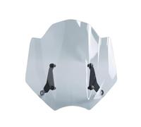 Motorbike Wind Deflector Motorcycle Wind Air Flow Deflector For Trident 660 2021 2022 2023 With Bracket Front Windshield WindScreen(Light smoke)