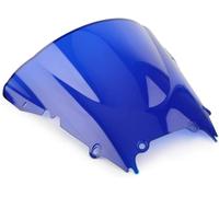 Motorbike Wind Deflector Motorcycle Windshield Wind Deflector ABS Plastic for Yamaha YZF R6 600 1998 1999 2000 2001 2002(Blue)