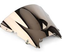 Motorbike Wind Deflector Motorcycle Windshield Wind Deflector ABS Plastic for Yamaha YZF R6 600 1998 1999 2000 2001 2002(Silver)