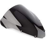 Motorbike Wind Deflector Motorcycle Windshield Wind Deflectors For CBR600F4i 2002 2002 2003 2004 2005 2006 2007 2008(Black)