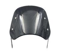 Motorbike Wind Deflector Universal Motorcycle Windshield Wind Deflector Windshield Covers Screen Lens Motorcycle Modification Accessories Windscreen Motorbikes(Carbon Painting)