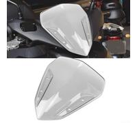 Motorbike Windscreen Extender for NVX155 Aerox155 Wind Shield Protector Glossy Black(Translucent Black)